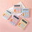 Mechanical Calculator Large LCD Display  Round Button Cute Candy Colored Calculator Suitable for Office School Yellow 8