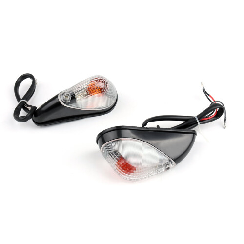 Clear front turn signals for Kawasaki Ninja EX250 1