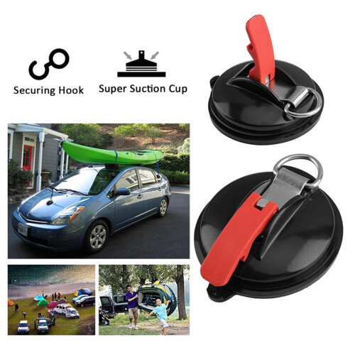 Heavy Duty Suction Cup with Hook for Pet Security 1