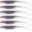 Artificial Floating Fishing Lure Bionic Forked Tail 5 pcs 2