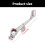 Motorcykel bakbromspedal aluminium 1 st 5