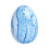 Easter Egg Squishy Fidget Legetøj 1,5 tommer Marmoreret Orange 7