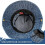 Cappello a secchiello in denim da donna, blu, stile western. 7