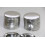 Knapper i metaldele, 2,25 tommer i diameter, 100 stk. 6