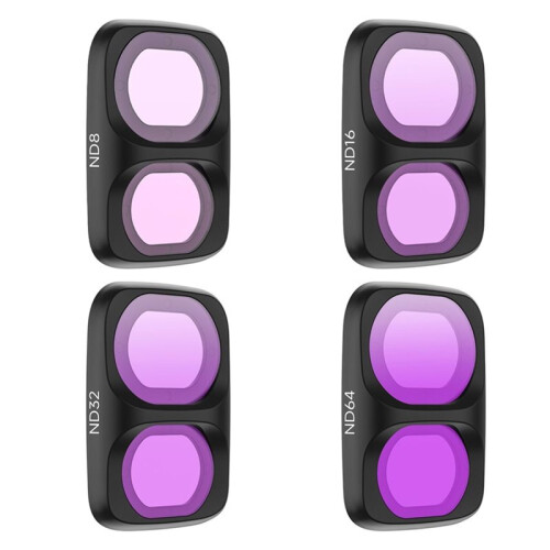 Lens Filter Kit for  Osmo Pocket 4P Adjustable ND8+ND16+ND32+ND64 Filter Camera Natural Filter