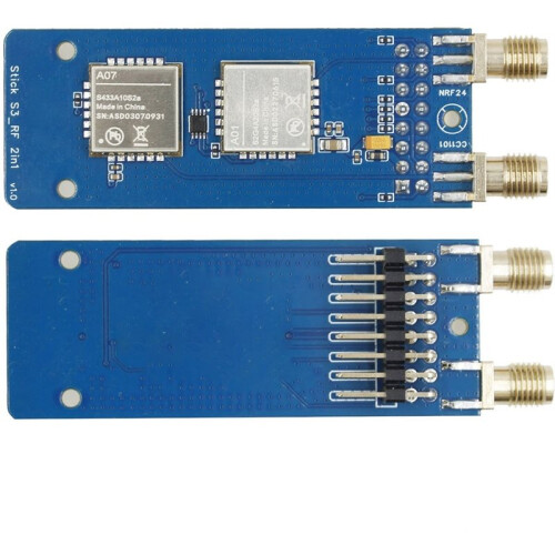 2-in-1 Module for M5Stick S3 Plus2 CC1101 + NRF24 ESP32 IoT Module for Bruce Firmware Adaptation with Case 1