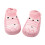 Weiche, gestrickte Babysocken, rosa, Größe 14 2