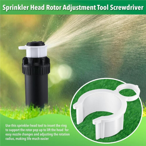 3 Pack Rotor Hold  Tool, Nozzle Insertion Collar for Hunter, Sprinkler Adjustment Tool for Rain Bird Series 5000 2