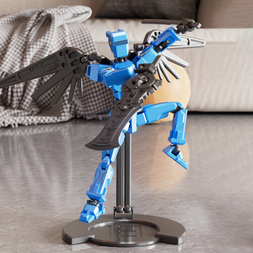 Kit de construction de robot figurine T13 avec pièces interchangeables 2