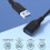 Cabo extensor USB 3.0 macho para fêmea de 1 m 7