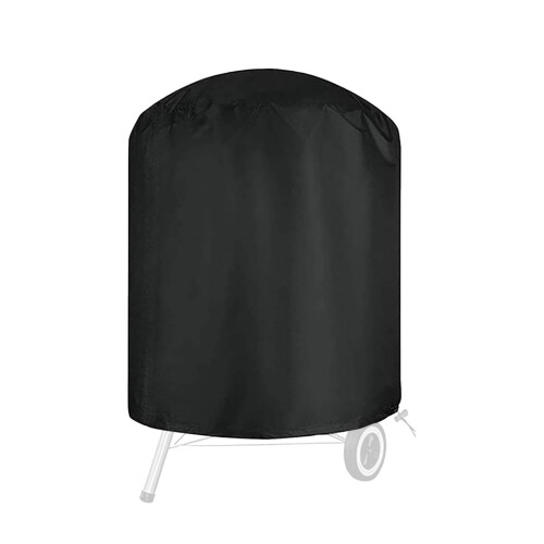 Κάλυμμα ψησταριάς BBQ βαρέως τύπου αδιάβροχο PVC28 35 ιντσών στρογγυλό 1