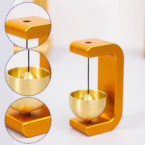 Orange Dopamine Doorbell Chime with Suction Mount 1