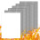 Σετ αντικολλητικών χαλιών BBQ για ψησταριές, 5 τεμάχια, 15,75x13 ίντσες 1