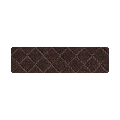 Tapete antiderrapante para degraus de escada, cor bege café, 76 x 20 cm (30 x 8 polegadas), pacote com 12 peças. 1