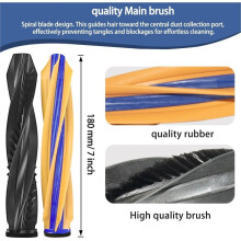Pour X60 Max Ultra Complete / X60 Ultra / X60 Master Brosse Principale Brosse Latérale Filtre HEPA Chiffon de Nettoyage Sac à Poussière