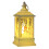 Jule-LED-lanterner med julemands- og snemandsdesign, 1-pak 1