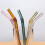 Glass Straws Set Borosilicate 5 Pcs 1