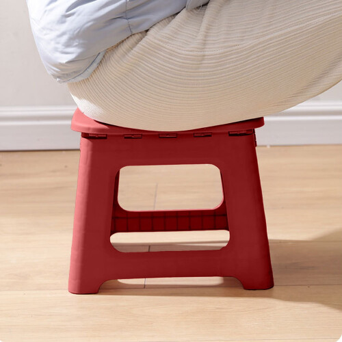 Foldable Stool Portable Lightweight Plastic 300 lbs 2