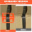 20 Pack 4" Flatbed  Protectors, 4" Winch Ratchet Straps Plastic Corner Protectors for Flatbed Cargo Load 2