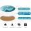 Sottobicchieri in ceramica effetto marmo con supporto (6 pezzi) 5
