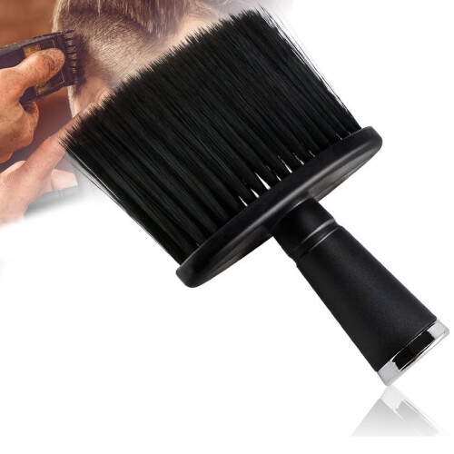 Brosse douce pour dépoussiérer le cou et le visage, usage salon de coiffure 2