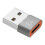 Adaptér Welling Type-C Mini Fast Charging 6A Type-C samice na USB 3.0 samec, OTG konektor pro nabíječku 1
