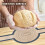 Silikon brødbakematte for jern, non-stick sett 4