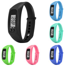Welling sport running pedometer watch bracelet