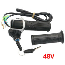 48V e-bike throttle grip with LED display