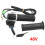 48V e-bike throttle grip with LED display 1