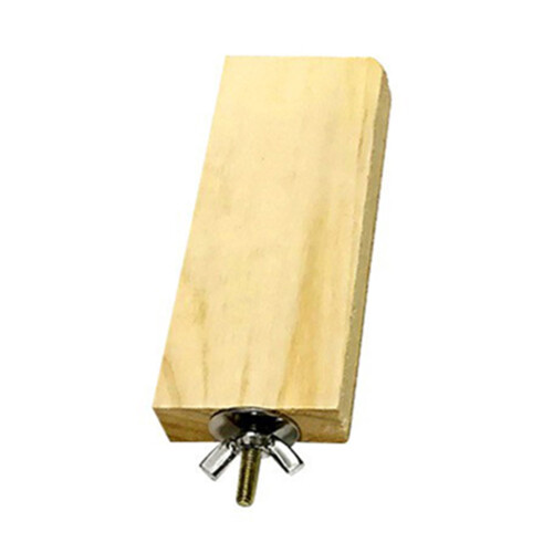 Welling bird perch platform for parrot cage