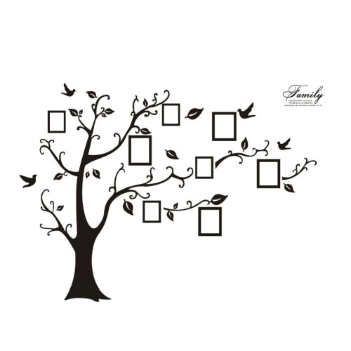 Family Tree Photo Frame with Collage Design