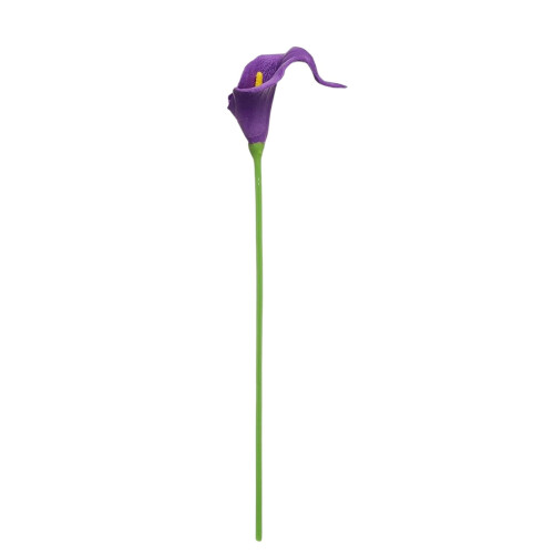 Fleur de lys calla artificielle pour décoration intérieure (1 pièce) 1