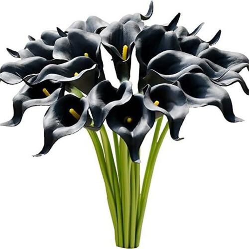 Fleur de lys calla artificielle pour décoration intérieure (1 pièce) 2