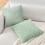 Housse de coussin à rayures neutres 45 x 45 cm (1 pièce) 7