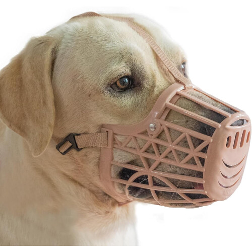 Dog Muzzle Adjustable for Small to Large Breeds