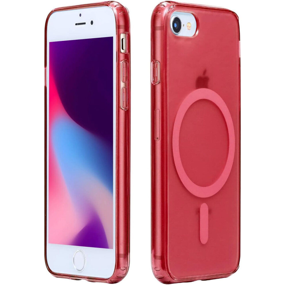 Magnetic Iphone Se 2020/2022 And Iphone 8 Case Red 901175603846