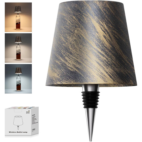 Lampe bouteille pour bar/restaurant, 3 couleurs, 1 unité 1
