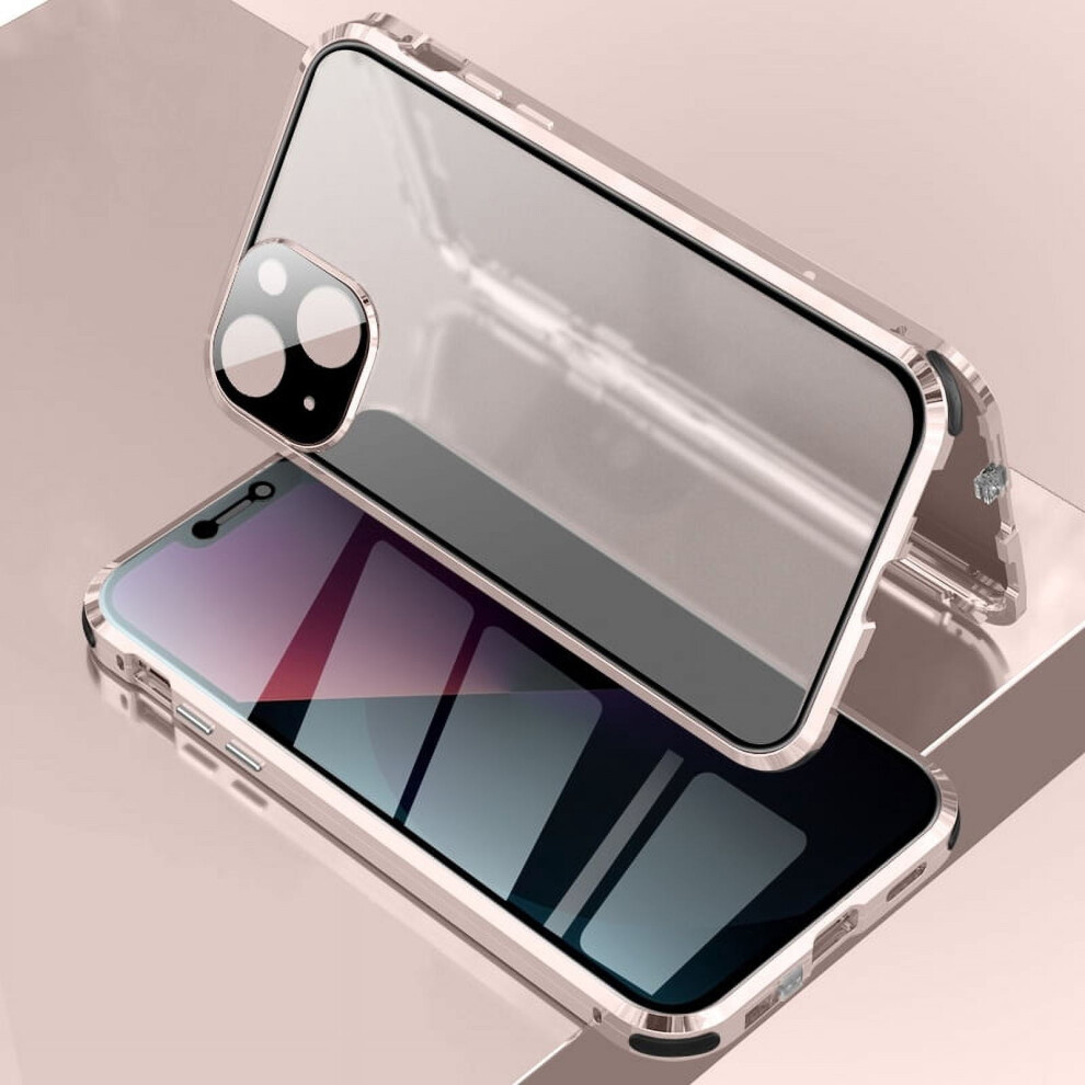 Iphone 13 6.1 Inch Anti-Peep Magnetic Case With Lens Cover 901175603860