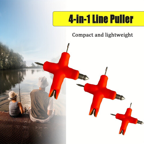 Fishing Line Puller Stripper Tool Coated Braids 4-in-1 1