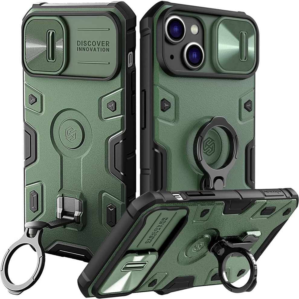 Iphone 14 Plus Shockproof Hard Pc Case With Kickstand And 901175605079