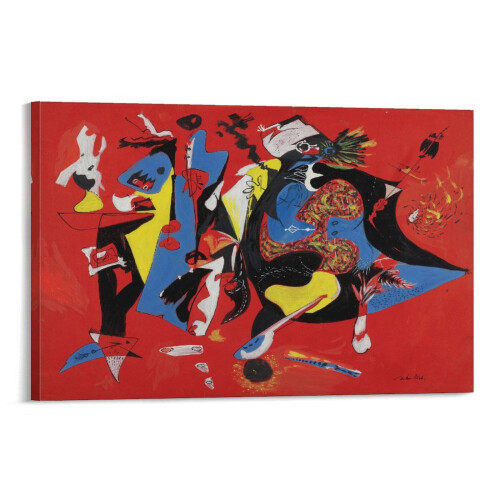 Αφίσα τοίχου με αφηρημένη εκτύπωση Jackson Pollock 16x24 ιντσών, διακοσμητικός πίνακας