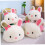 Lapin en peluche rose doux (1 pièce) 4