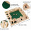Ξύλινο παιχνίδι ζαριών Shut the Box για 4 παίκτες, 8 ζάρια 4