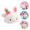 Lapin en peluche rose doux (1 pièce) 7
