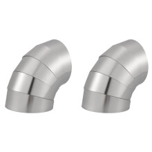 90 Degree Stainless Steel Tight Radius Pie Cuts (Not Welded) - LaserCut & Deburred for Custom Exhaust (10pcs) 3IN