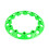 ATV wheel rim hub protector green 10 inches 1