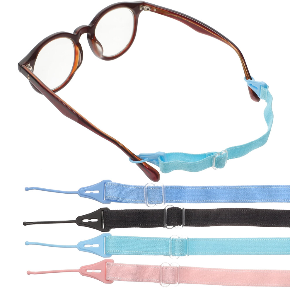 Glasses Holders Adjustable Eyeglass Straps 4 Pcs