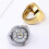 Bague montre-bracelet dorée mini quartz 1 pièce 2