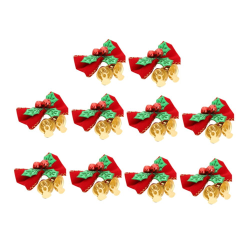 10 dekorative Schleifen für Weihnachtskränze 2